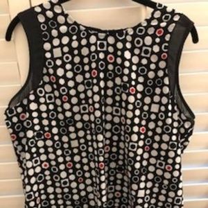 CHAUS SLEEVELESS SHELL